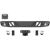 image:imageHooke Road JK Tubular Rear Bumper for 20072018 Jeep Wrangler JK amp Unlimited 24 Doors Rock Crawler Offroad Bumper wHitch Receiver amp Drings