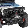image:imageHooke Road Skid Plate Frame Guard Front Bumper Cover Offroad Accessories for 20072018 Jeep Wrangler JK