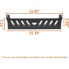 image:imageHooke Road Skid Plate Frame Guard Front Bumper Cover Offroad Accessories for 20072018 Jeep Wrangler JK