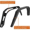 image:imageHooke Road Gladiator 112 Wide Front Fender Flares for 20182026 Jeep Wrangler JL amp Gladiator JT 2 PCS High Clearance Fenders Mud Guards Using Factory Turn Signal LightsJL  Rear