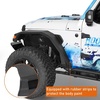 image:imageHooke Road Gladiator 112 Wide Front Fender Flares for 20182026 Jeep Wrangler JL amp Gladiator JT 2 PCS High Clearance Fenders Mud Guards Using Factory Turn Signal LightsJLJT  Front