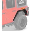 image:imageHooke Road Gladiator Aluminum Flat Fender Flares for 20182026 Jeep Wrangler JL amp Gladiator JT 98 Wide Front Fenders with Turn Signal Lights  2PCSJL  Rear