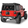 image:imageHooke Road Gladiator Aluminum Flat Fender Flares for 20182026 Jeep Wrangler JL amp Gladiator JT 98 Wide Front Fenders with Turn Signal Lights  2PCSJL  Rear
