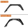 image:imageHooke Road Gladiator Aluminum Flat Fender Flares for 20182026 Jeep Wrangler JL amp Gladiator JT 98 Wide Front Fenders with Turn Signal Lights  2PCSJL  Rear