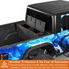 image:imageHooke Road Gladiator Bed Tool Box Lockable Cargo Storage for 20202026 Jeep Gladiator JT Solid Steel Waterproof Organizer Security Toolbox with Lock Keys