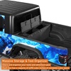 image:imageHooke Road Gladiator Bed Tool Box Lockable Cargo Storage for 20202026 Jeep Gladiator JT Solid Steel Waterproof Organizer Security Toolbox with Lock Keys