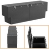 image:imageHooke Road Gladiator Bed Tool Box Lockable Cargo Storage for 20202026 Jeep Gladiator JT Solid Steel Waterproof Organizer Security Toolbox with Lock Keys