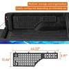 image:imageHooke Road Gladiator Side Bed MOLLE Panel Cargo Rack for 20202026 Jeep Gladiator JT Bed Rails Only  2PCS Wheel Well Tool Storage Organizer