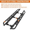 image:imageHooke Road Gladiator Side Steps Running Boards for 20202026 Jeep Gladiator JT 4Door 71 Drop Down Nerf Step Bars with Stainless Steel NonSlip Pads3Tube Side Steps