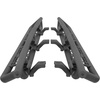 image:imageHooke Road Gladiator Side Steps Running Boards for 20202026 Jeep Gladiator JT 4Door 71 Drop Down Nerf Step Bars with Stainless Steel NonSlip Pads3Tube Side Steps