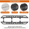 image:imageHooke Road Gladiator Side Steps Running Boards for 20202026 Jeep Gladiator JT 4Door 71 Drop Down Nerf Step Bars with Stainless Steel NonSlip Pads3Tube Side Steps