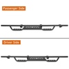 image:imageHooke Road Gladiator Side Steps Running Boards for 20202026 Jeep Gladiator JT 4Door 71 Drop Down Nerf Step Bars with Stainless Steel NonSlip Pads69 Drop Step Bars