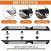 image:imageHooke Road Gladiator Side Steps Running Boards for 20202026 Jeep Gladiator JT 4Door 71 Drop Down Nerf Step Bars with Stainless Steel NonSlip PadsNonSlip Side Steps