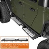 image:imageHooke Road Gladiator Side Steps Running Boards for 20202026 Jeep Gladiator JT 4Door 71 Drop Down Nerf Step Bars with Stainless Steel NonSlip PadsNonSlip Side Steps