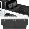 image:imageHooke Road Gladiator Bed Tool Box Lockable Cargo Storage for 20202026 Jeep Gladiator JT Solid Steel Waterproof Organizer Security Toolbox with Lock Keys