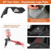 image:imageHooke Road Wrangler YJ Front Inner Fender Liners for 19871995 Jeep Wrangler YJ 2 PCS Classic Wheel Well Liner Splash Mud Guard Covers Black Steel