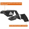 image:imageHooke Road Wrangler YJ Front Inner Fender Liners for 19871995 Jeep Wrangler YJ 2 PCS Classic Wheel Well Liner Splash Mud Guard Covers Black Steel