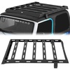 image:imageHooke Road TJ Roof Rack Platform Steel Cross Bars for 19972006 Jeep Wrangler TJ Hardtop Exclude Unlimited Overland Rooftop Cargo Basket Camping Luggage Carrier Rails