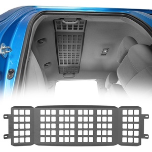 image:imageHooke Road 0515 Tacoma Overhead MOLLE Panel Cargo Rack for 20052015 Toyota Tacoma 2nd Gen Double Cab4 Full Size Doors Rear Top Ceiling Storage Steel Shelf Tool Organizer