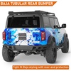 image:imageHooke Road 2126 Bronco Tubular Rear Bumper for 20212026 Ford Bronco Exclude Bronco Sport amp Raptor Baja Offroad Design Sturdy Steel Back Bumper with 29W LED Lights Sensor Holes