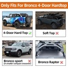 image:imageHooke Road Bronco Overhead MOLLE Panel Roll Bar Storage Rack for 20212026 Ford Bronco 4 Door Hardtops Exclude Bronco Sport amp Raptor Rear Trunk Cargo Organizer