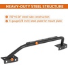 image:imageHooke Road Bronco Push Bull Bar Brush Guard for 20212026 Ford Bronco ONLY for Models with Factory Modular Steel Front Bumper Integrated Mount for 17 Light Bar or Pod Lights