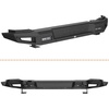 image:imageHooke Road Bronco Sleek Rear Bumper wLED Lights for 20212026 Ford Bronco 24 Doors Exclude Bronco Sport amp Raptor Street Style Bumper Works with Backup Sensors and Receiver Hitch