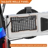 image:imageHooke Road Bronco Tailgate MOLLE Panel Rear Door Storage Pocket w2 MOLLE Pouches Bags for 20212026 Ford Bronco Exclude Bronco Sport Steel Cargo Rack Interior Accessories