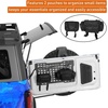 image:imageHooke Road Bronco Tailgate MOLLE Panel Rear Door Storage Pocket w2 MOLLE Pouches Bags for 20212026 Ford Bronco Exclude Bronco Sport Steel Cargo Rack Interior Accessories