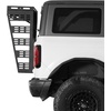 image:imageHooke Road Bronco Tailgate Spare Tire Cargo Basket Rack for 20212026 Ford Bronco 24 Doors Exclude Bronco Sport Rear Cargo Storage Tray for Overlanding Gear