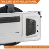 image:imageHooke Road Tailgate Exhaust Vent Cover for 20212026 Ford Bronco  Exclude Bronco Sport Bottle Opener Steel MOLLE Panel Rear Door Storage Camping Accessories Bolton Install