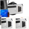image:imageHooke Road Tailgate Exhaust Vent Cover for 20212026 Ford Bronco  Exclude Bronco Sport Bottle Opener Steel MOLLE Panel Rear Door Storage Camping Accessories Bolton Install