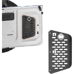image:imageHooke Road Tailgate Exhaust Vent Cover for 20212026 Ford Bronco  Exclude Bronco Sport Bottle Opener Steel MOLLE Panel Rear Door Storage Camping Accessories Bolton Install