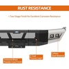 image:imageHooke Road 1421 Tundra Front Bumper for 20142021 Toyota Tundra Full Width Sturdy Steel Bumper Guard with LED Lights Sensor Holes License Plate Bracket