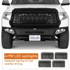 image:imageHooke Road 2021 Tundra Front and Rear Bumper Set for 20142021 Toyota Tundra Rugged Design for Daily Driving amp Light OffRoad Solid Steel Bumper Guard with LED Lights amp License Plate Bracket