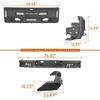 image:imageHooke Road Front and Rear Bumper Set for 20142021 Toyota Tundra Heavy Duty Steel Rock Crawler Bumpers with Winch Plate amp Dring Mounts
