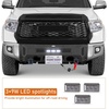 image:imageHooke Road Front and Rear Bumper Set for 20142021 Toyota Tundra Heavy Duty Steel Rock Crawler Bumpers with Winch Plate amp Dring Mounts
