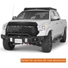 image:imageHooke Road Tundra Offroad Front Bumper wBull Bar Guard for 20142021 Toyota Tundra Regular Cab Double Cab CrewMax Rugged Design Steel Bumper with Winch Plate LED Lights Sensor Holes