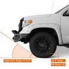 image:imageHooke Road Tundra Offroad Front Bumper wBull Bar Guard for 20142021 Toyota Tundra Regular Cab Double Cab CrewMax Rugged Design Steel Bumper with Winch Plate LED Lights Sensor Holes