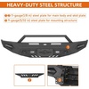 image:imageHooke Road Tundra Offroad Front and Rear Bumpers Set for 20142021 Toyota Tundra Rugged Style Full Width Steel Bumper Armor Guard with Turn Signal Lights amp Dring Mounts