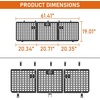 image:imageHooke Road Tundra Side Bed MOLLE Panel Cargo Rack for 20142021 Toyota Tundra 55 Bed  2PCS Wheel Well Tool Storage Organizer for Overlanding Gearfor Front Bed