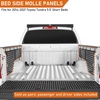 image:imageHooke Road Tundra Side Bed MOLLE Panel Cargo Rack for 20142021 Toyota Tundra 55 Bed  2PCS Wheel Well Tool Storage Organizer for Overlanding Gearfor Side Bed
