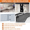 image:imageHooke Road Tundra Side Bed MOLLE Panel Cargo Rack for 20142021 Toyota Tundra 55 Bed  2PCS Wheel Well Tool Storage Organizer for Overlanding Gearfor Side Bed