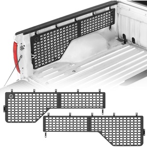 image:imageHooke Road Tundra Side Bed MOLLE Panel Cargo Rack for 20142021 Toyota Tundra 55 Bed  2PCS Wheel Well Tool Storage Organizer for Overlanding Gearfor Side Bed