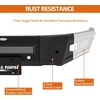 image:imageHooke Road Ranger Front Bumper for Ford Ranger 2019 2020 2021 2022 2023 Full Width Sturdy Steel Bumper Guard with LED Lights Sensor Holes License Plate Bracket